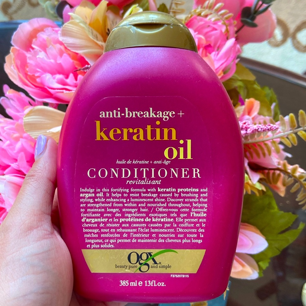 Ogx keratin oil anti breakage conditioner